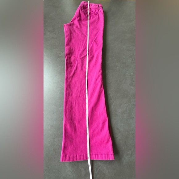 Vintage Tahari Fuchsia Women’s Straight Leg Pants Size 8 - Picture 10 of 12